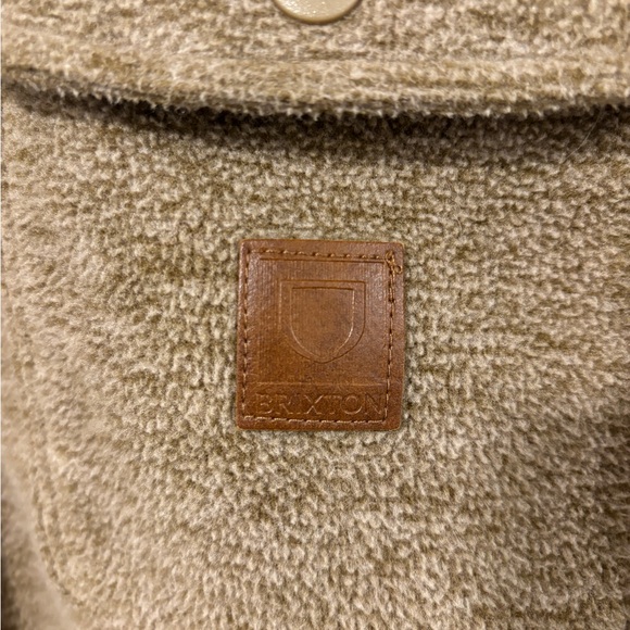 Men’s Brixton Teddy Bear Button Up (M) - Picture 2 of 3